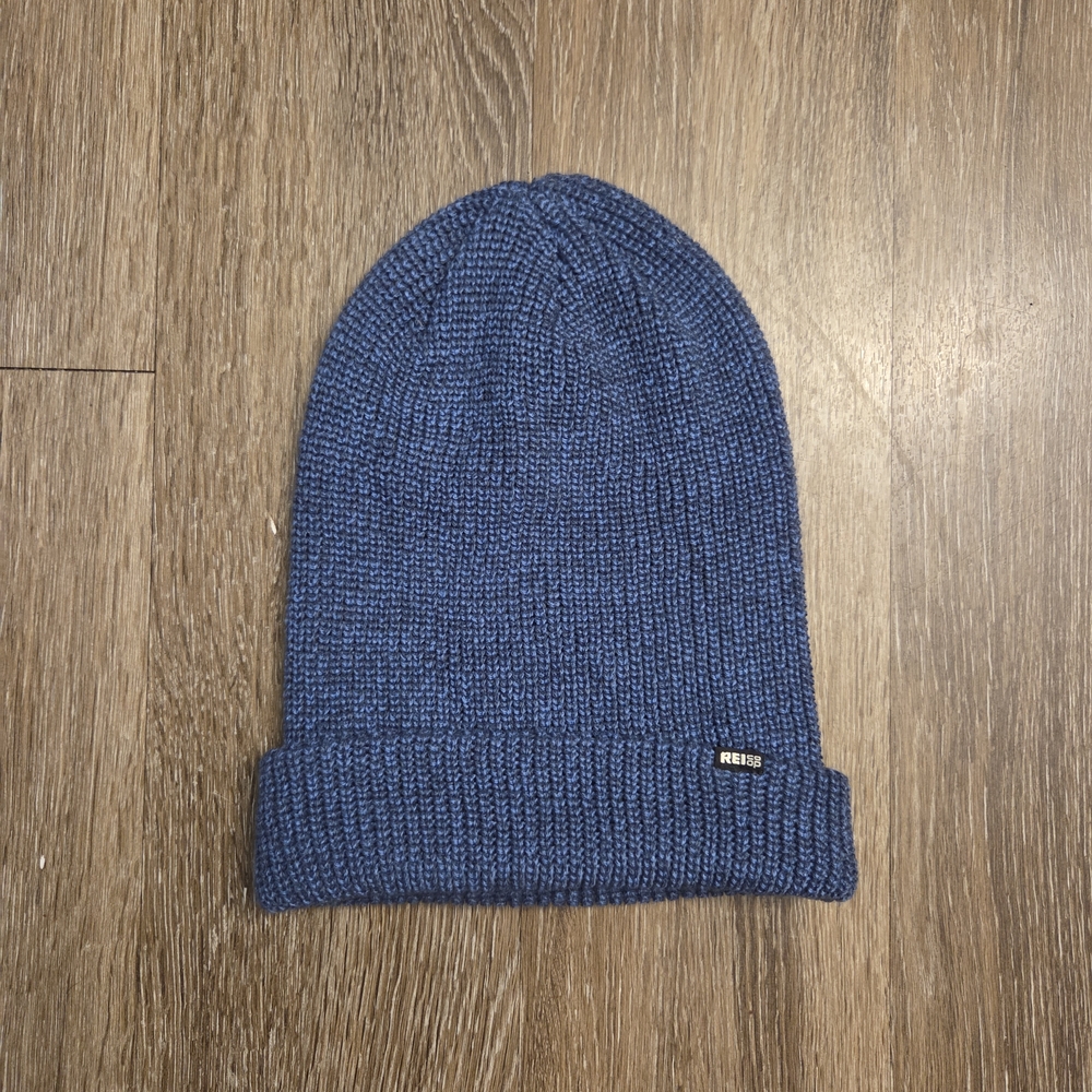 REI Blue Knit Beanie